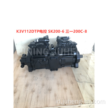 Kobelco Excavator Parts SK200-5 Pompa Hidrolik K3V112DTP